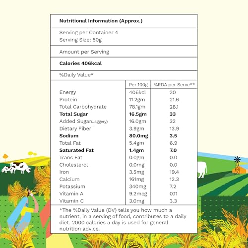 Image of Revival Nutty Nib Millet Pancake Mix - Pack of 2 (200g Each) | Instant Healthy Pancake Mix with Crunchy Nuts | High in Protein & Fiber | No Preservatives | Quick & Easy Breakfast Option