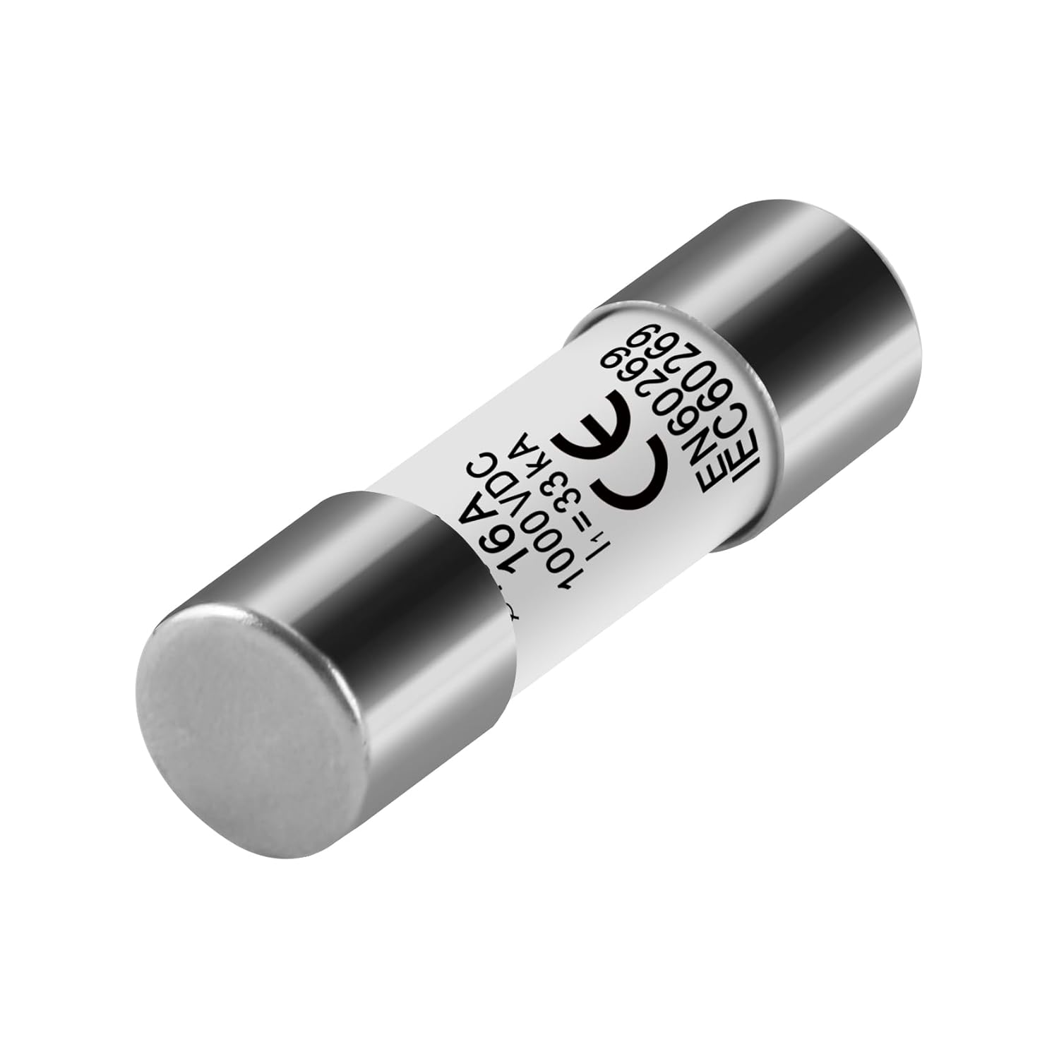 Heschen Solar DC1000V PV Fuse, Photovoltaic Fuses, gPV Type Fuse Link, ST-10PV, 10 * 38mm, 16A 1000VDC, for Solar PV System Protection, 10PCS