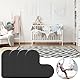 Antirutschmatte für Teppich 8 Stück Teppich Antirutschunterlage Wiederverwendbar Anti Rutsch Teppichunterlage Anti Curling Rug Gripper für Hartholzböden, Teppiche und Matten