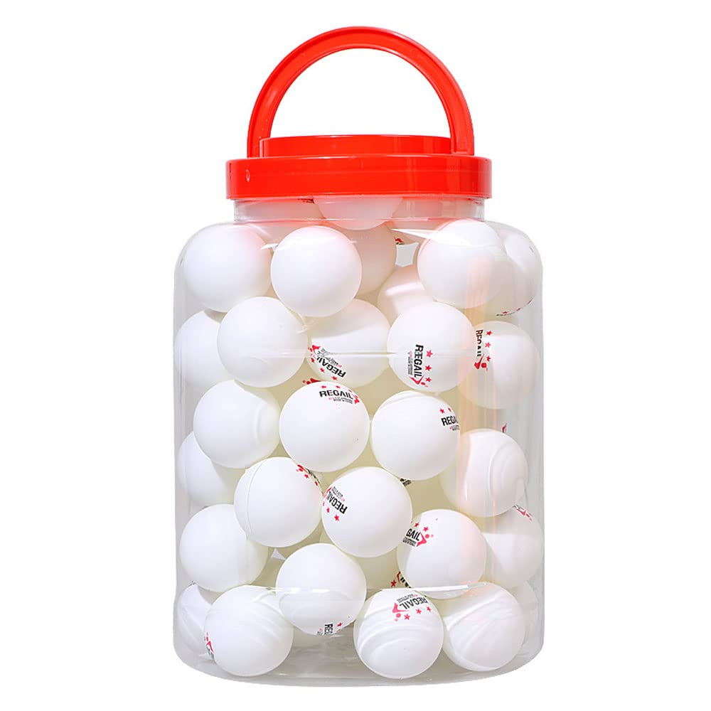 NC 60 Pack Ping Pong Balls Set, 3 Star Table Tennis Balls, Advaed Training, Practice, Durable Professional Grade