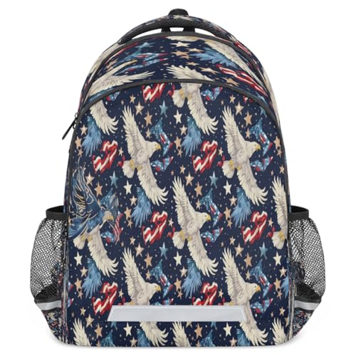 Sac à dos école enfant garçon fille Independence Day voyage et ordinateur portable