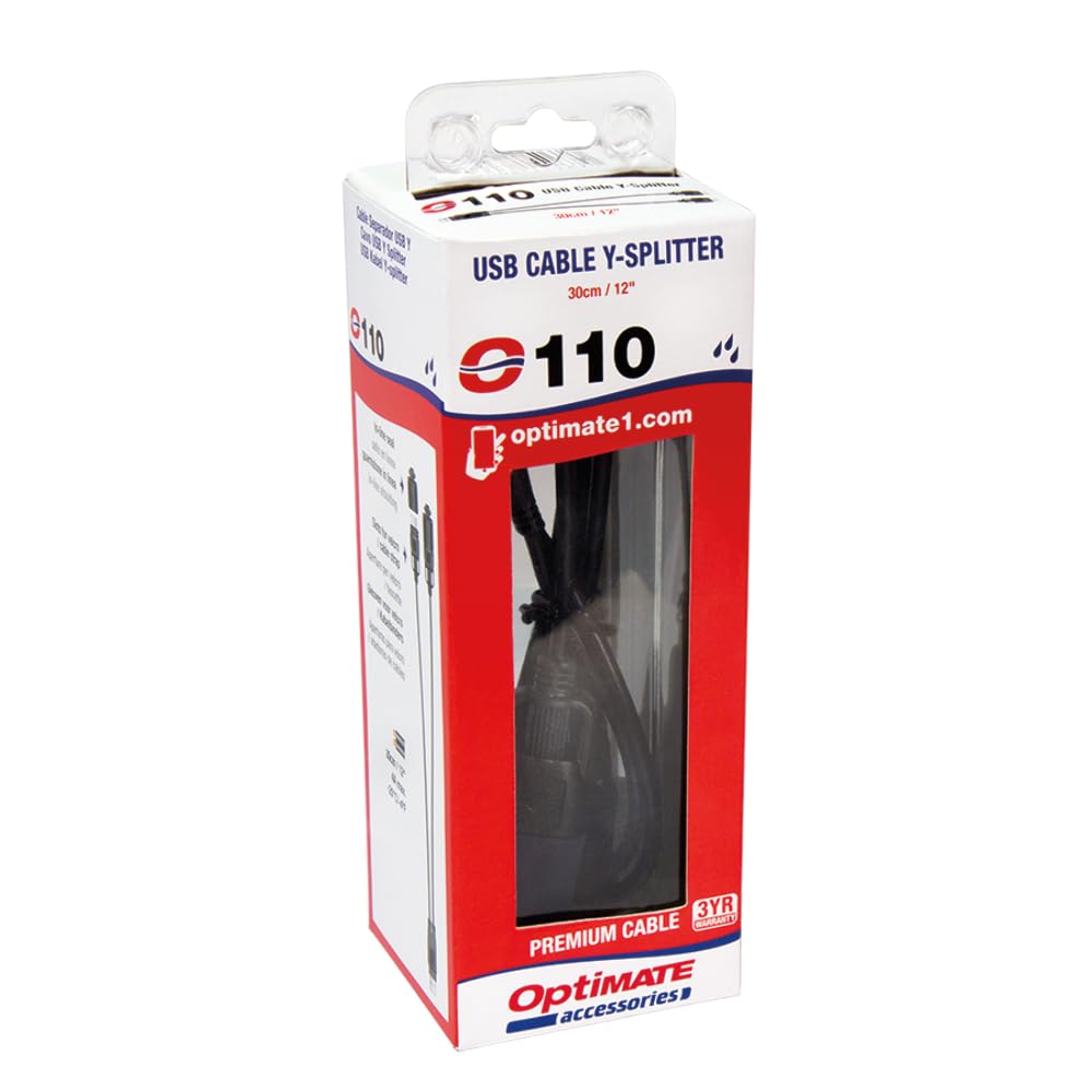 OptiMate O110 Odporna na warunki atmosferyczne USB 2 w 1 rozdzielacz przewód