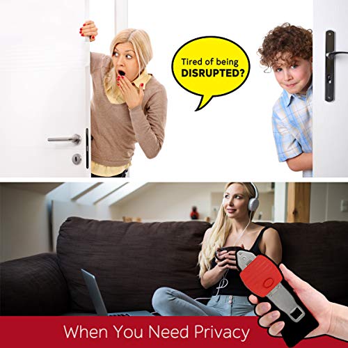 Portable Door Lock - Travel-Friendly Security Device for Hotels/Apartments/Dorms, Easy to Carry & Install in 10 Seconds, Ideal for Travelers/Renters/Students (Lightweight, No Tools Needed) - Image 6