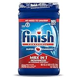 Finish Max in One Plus Dishwasher Detergent Powerball Tabs (105 ct.)