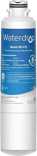 Waterdrop DA29-00020B Repuesto para Samsung DA29-00020B HAF-CINEXP 46-9101Filtro de agua para nevera  Blanco WD-DA29-00020B-1