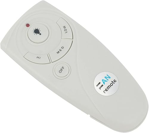 Miniatura 4 de PERFASCIN Reemplazo de control remoto infrarrojo IR apto para UC7083T Hampton Bay ventilador de techo luz inalámbrica