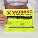 SmartSign Please Move This Vehicle to Avoid Towing Pack of 50 Parking Violation Stickers | 5