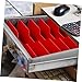 Happyyami Cash Organizer for Drawer Cash Register Insert Tray Tray Money Storage Stand Drawer Compartment