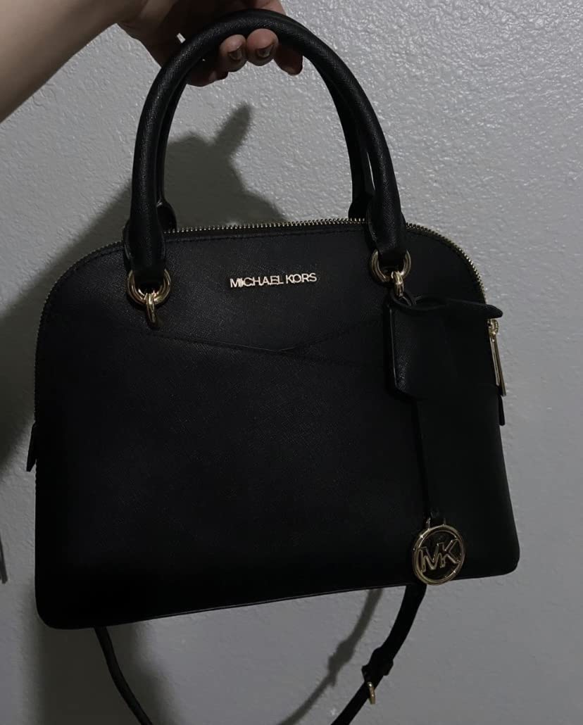 $23/mo - Finance Michael Kors Jet Set Medium Logo Dome Satchel | Buy Now, Pay Later