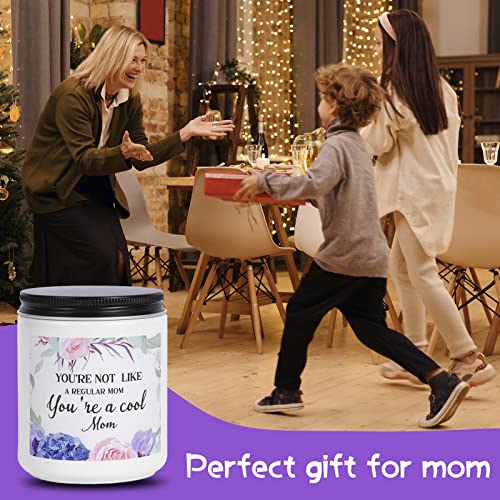 Aromaflare Lavender Scented Candle Gifts for Mom Relaxing Gift for Mother's Day Birthday Christmas Thank You Present for Women Moms Appreciation from Daughter Son Kids Husband - Image 7