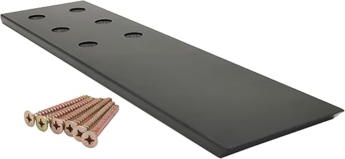 Miniatura 10 de Soporte de encimera, montaje superior, pared sólida y resistente de granito oculto, soporte de estante flotante, soporte de estante de estante, 1