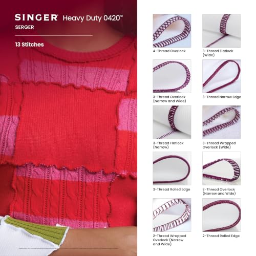 Image of SINGER Heavy Duty 0420 Next Evolution Serger Overlock Machine