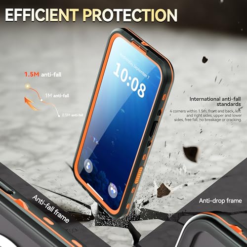 Coque iPhone 17 Air MagSafe étanche avec support photo sous-marin - 3