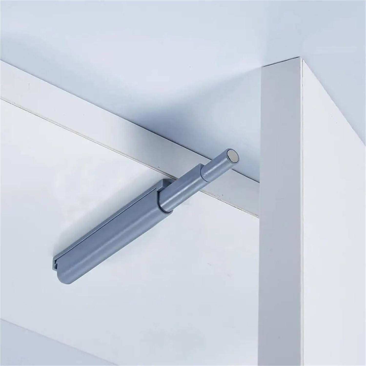 20pcs Cabinet Door Suction Damper Buffers Furniture Accessories Soft Quiet Closer Stopper Hardware Open Touch Catches for Wardrobe Kitchen Drawer(White)