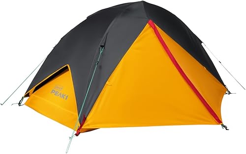Coleman PEAK1 - Tienda de campaña para mochileros de alta calidad, tela impermeable con clasificación de cabezal de agua de 0.079 in que puede