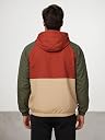 CHKOKKO Sunscreen Jacket for Men Windcheater Hooded Zipper Sports Jacket | UV Protection | Sun Protective | Lightweight Water Resistant | Riding Biker | Outdoor Travel Gym Running RSTBGEOLV XL gallery image