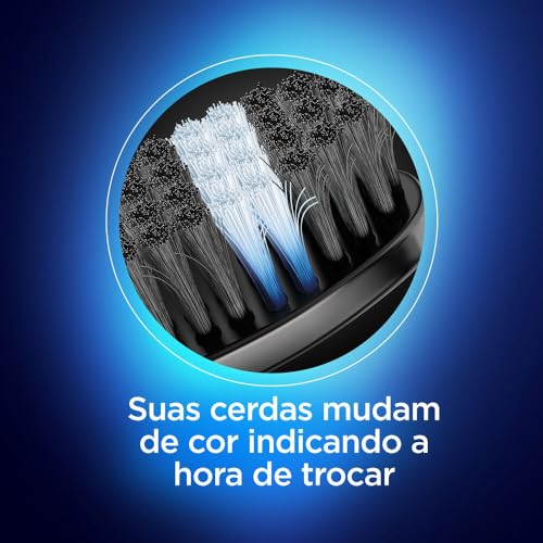 Oral-B Escova de Dente Indicador Black Charcoal 7 Unidades