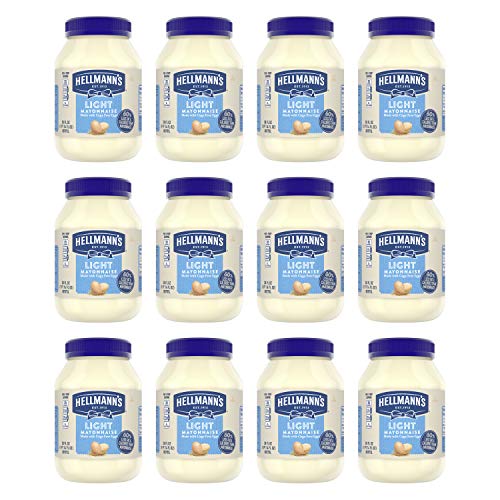 Hellmann's Mayonnaise For a Creamy Condiment Light Mayo Made With