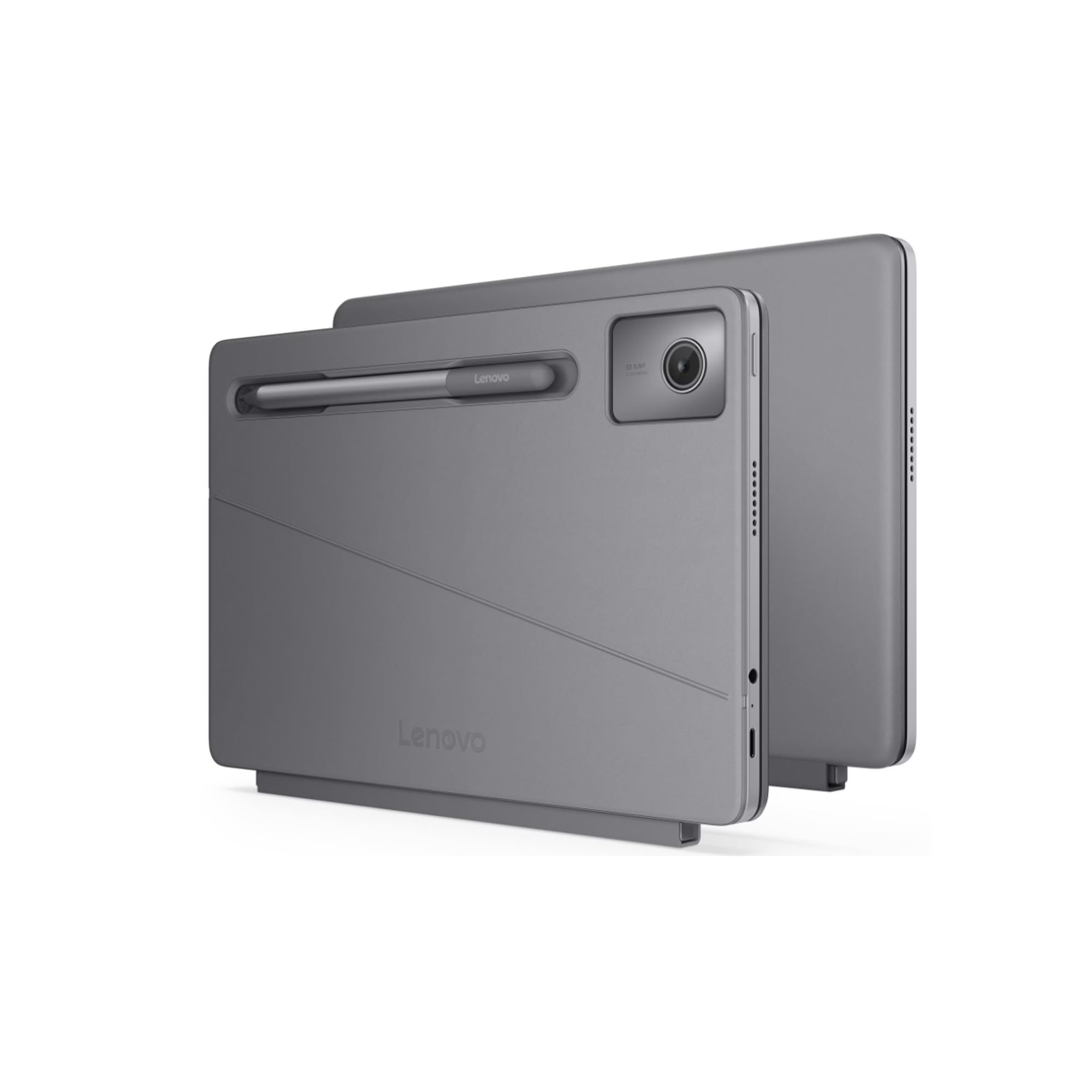 Lenovo Chromebook Duet | 10.95"WUXGA Touch-Display | MediaTek Kompanio 838 | 8GB RAM | 128GB SSD | Arm Mali-G57 GPU | ChromeOS | QWERTZ | grau | inkl. Folio-Ständer+Tastatur | Google Security Chip H1