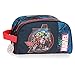 Marvel Avengers Avengers Kulturbeutel, Zwei Fächer, anpassbar, Blau, 26 x 16 x 12 cm, Polyester