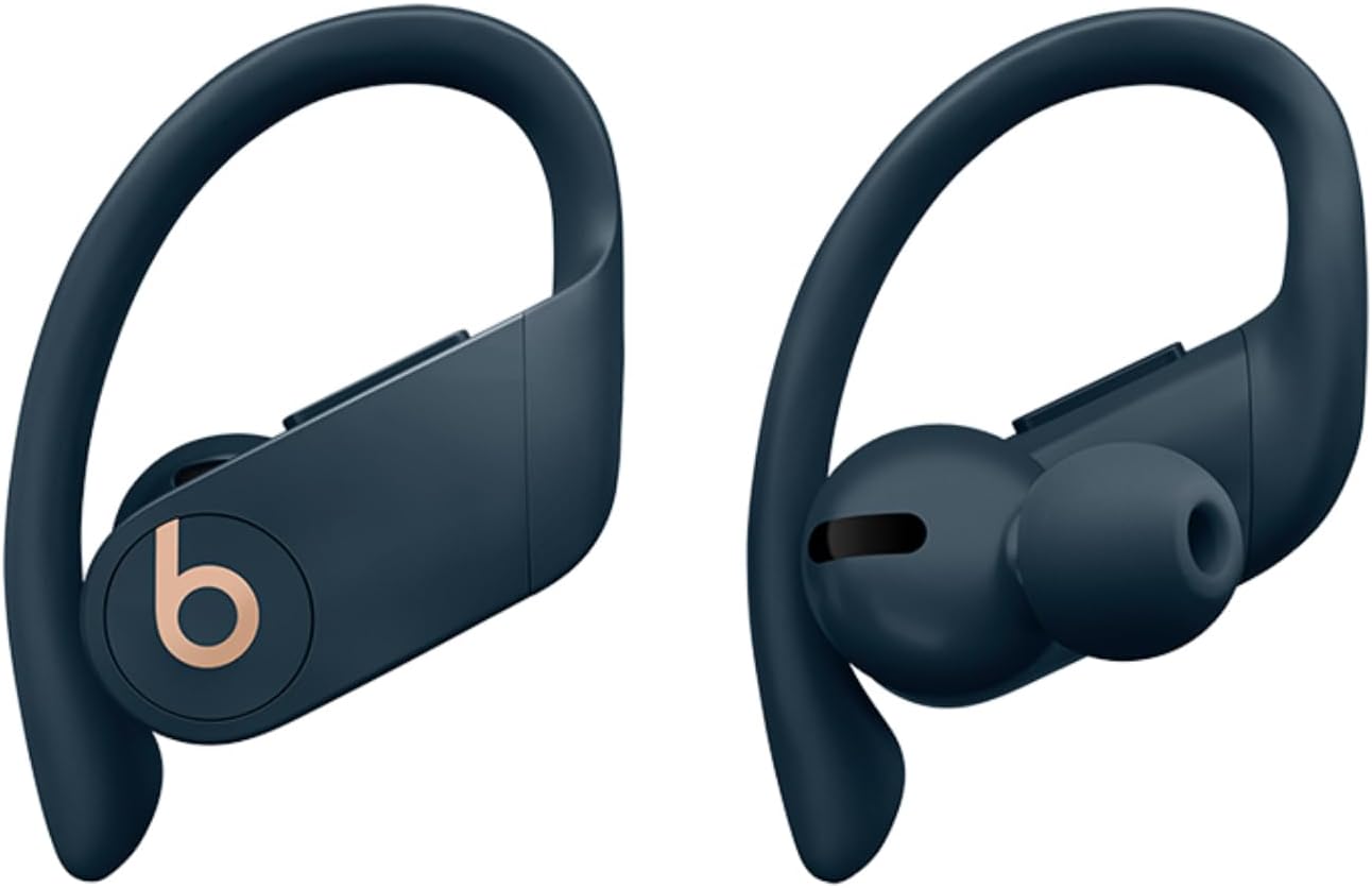 Powerbeats Pro Tümüyle Kablosuz Kulak İçi Kulaklık - Apple H1 Kulaklık Çipi, Class 1 Bluetooth®, 9 Saat Dinleme Süresi, Tere Dayanıklı Kulaklıklar - Lacivert (Önceki sürüm)