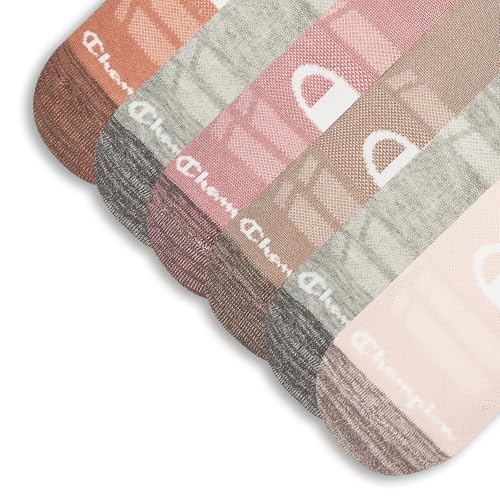 Image of Champion Women's Low Cut Beathable Moisture-Wicking Athletic Socks (6-Pack)