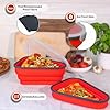 The Perfect Pizza Pack™ - Reusable Pizza Storage Container with 5 Microwavable Serving Trays - BPA-F... #5