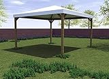 salone negozio online gazebo 364x364 cm in legno copertura idrorepellente