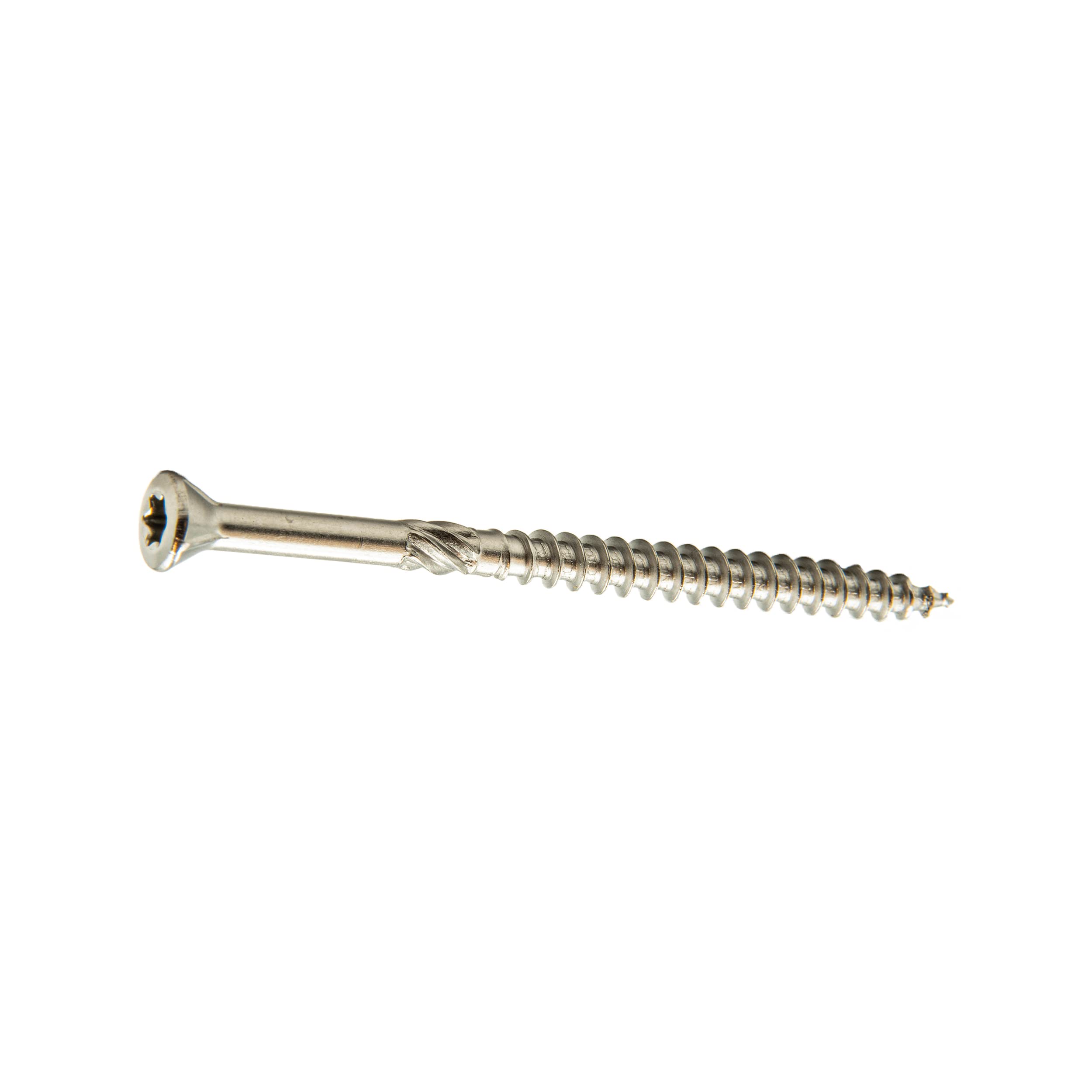 Tornillos para terraza 5 x 60 mm, acero inoxidable C2 (200 unidades) + puntas)