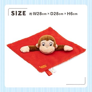 Amazon.co.jp: 日本育児 おさるのジョージ しゃかしゃかクロス