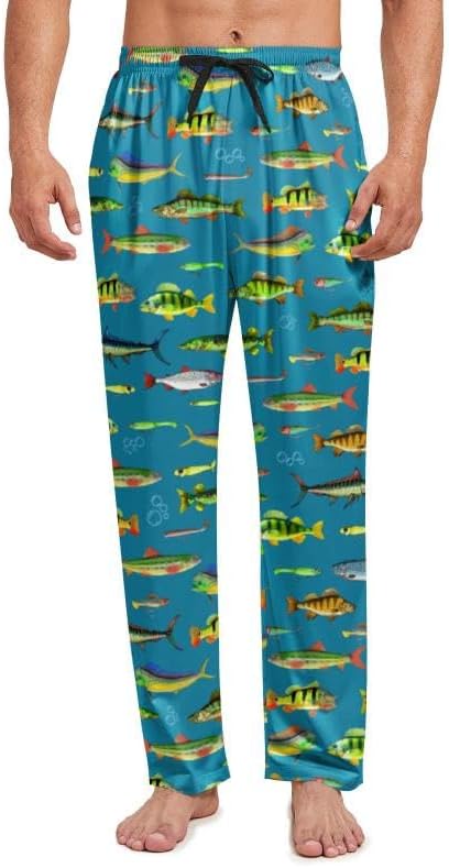 Pajamas Pants For Men Pj Lounge Sleep Pant Loungewear Sleepwear Pjs Pijamas Gifts