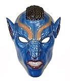 Etrading Avatar Na'vi Warrior Face Mask Wearable Halloween Costume