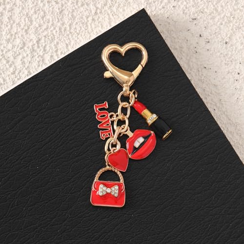 Image of SALTY Chic Bag Charm & Keyring - Cute, Stylish & Lightweight Keychain for Daily Use | Key Ring for Handbags | Keyrings & Keychains | Travel Accessories | Ideal for Gifting