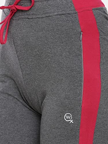 Image of Macrowoman W-Series Sports Stretch Active Pants for Women in Cotton Stretch Fabric, Trousers with Stylish Fit & Functional Comfort