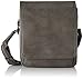 Hexagona Paris - Sacoche - pour Homme - Collection Difference - Gris - en Synthétique - 1 bandoulière réglable - Porte-Documents - Serviette - Sacoche - Besace