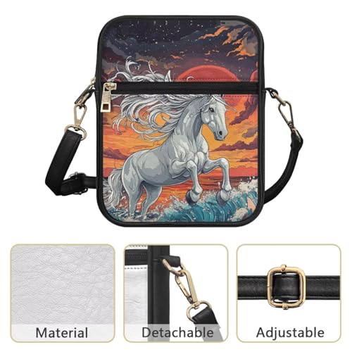 Crossbody Pouch for Women Small Leather Shoulder Purse Slim Messenger Bags4