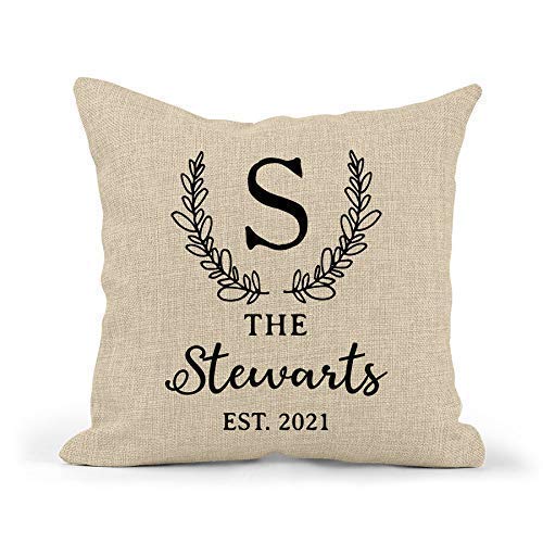 monogram pillow amazon