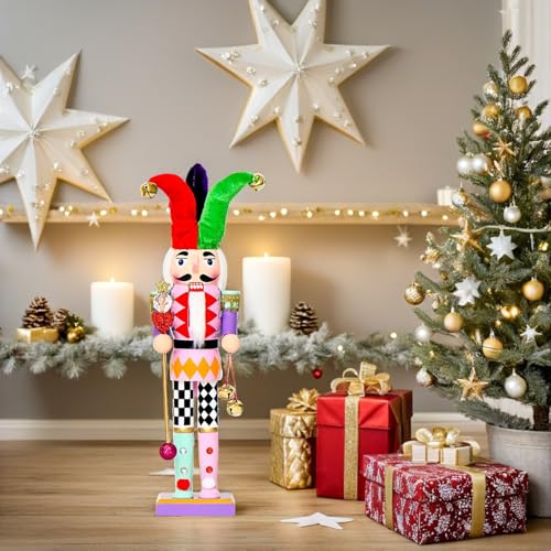 Casse-Noisette Noël en Bois Idéal comme Centre de Table Festive