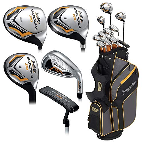 Tour Edge 2020 Mens Bazooka 270 Full Golf Set Blk Grey YEL (B5SRSU11.B)