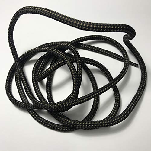 Image of 3 Pairs Heavy Duty Round Boot Laces Shoelaces for Hiking Walking Construction Safety Work Boots Shoes