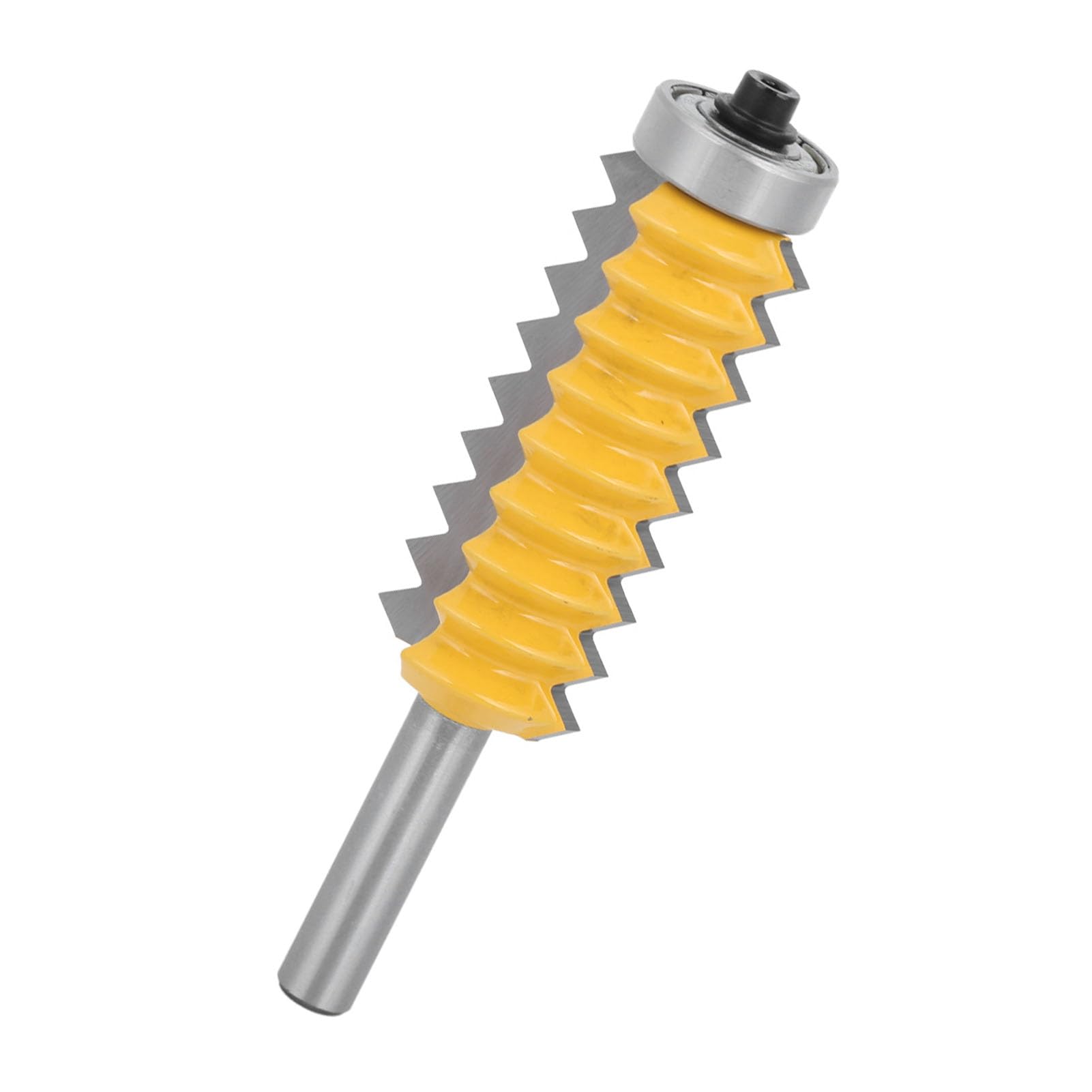 Fresa per la Lavorazione del Legno a 8 Codoli, Punta per Fresa con Rotaia in Metallo Duro, Design Multi-dente, Perfetta per Hobbisti e Professionisti (Coltello per mortasa e tenone