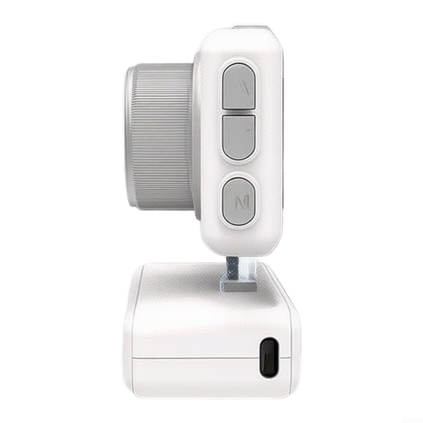 Fotocamera digitale 1080P retrò compatta, filtro luce LED compatta leggera fotocamera fotografica per vlog viaggi principianti studenti (bianco+32G)