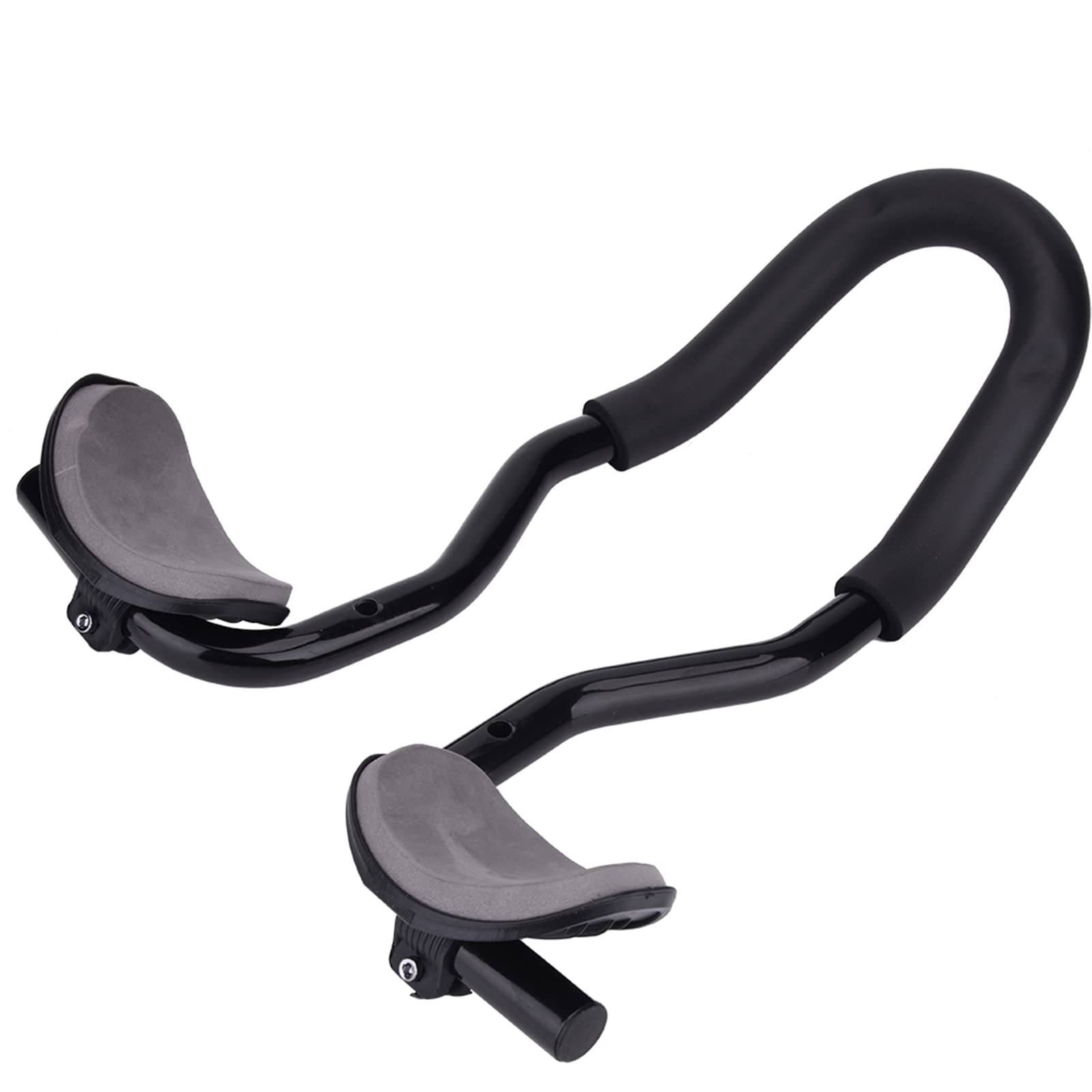 CHICIRIS Aero Bars For Road Bike, Stable Aluminum Alloy Bicycle Rest Handlebar With Sponge Cushion For Mtb Road Bike