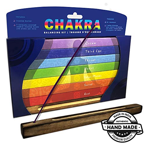 Chakra & Luck Premium Incense Sticks | 7 Chakras from Crown to Root