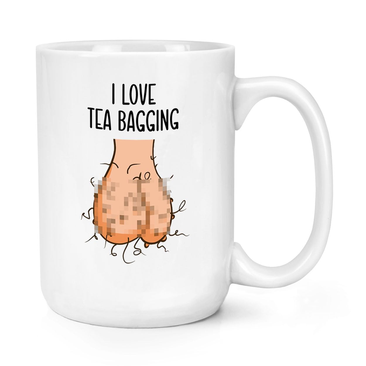 I Love Tea Bagging 15oz Large Mug Cup