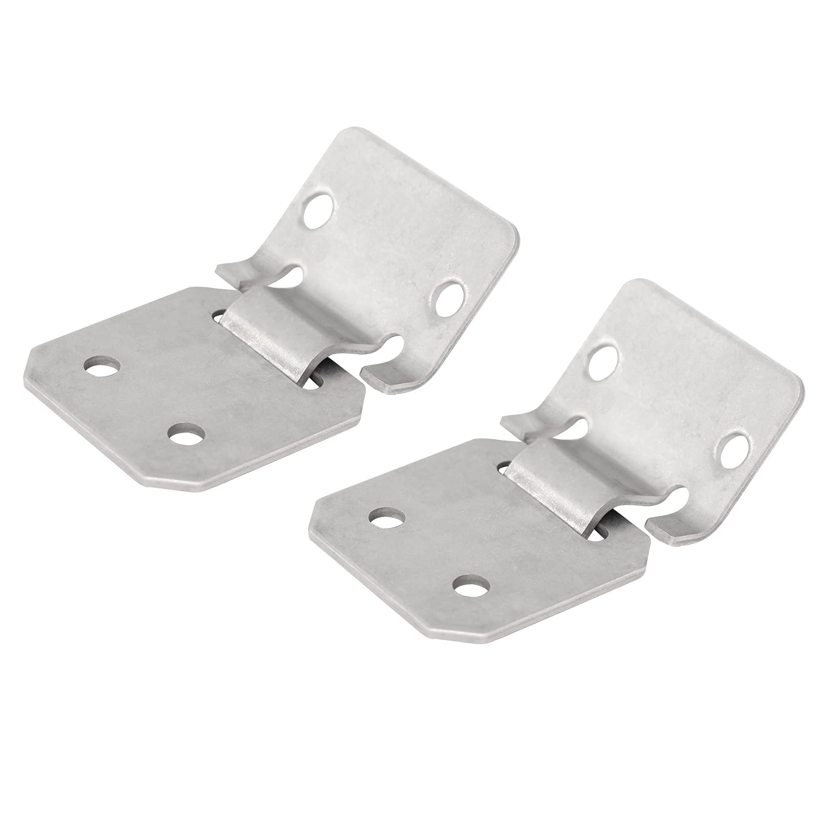 DIYOLFALL Golf Cart Seat Hinge Set for Club Car DS 1979-Up Golf Cart 1011652 1012412 Set of 2