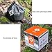 Camping Cookware Kits - BPA-Free Non-Stick Anodized Aluminum Mess Kits - Complete Lightweight Mini Folding Pot Kits with Utensils for Camping Hiking Backpacking and Survival Cooking (13 Piece Set)