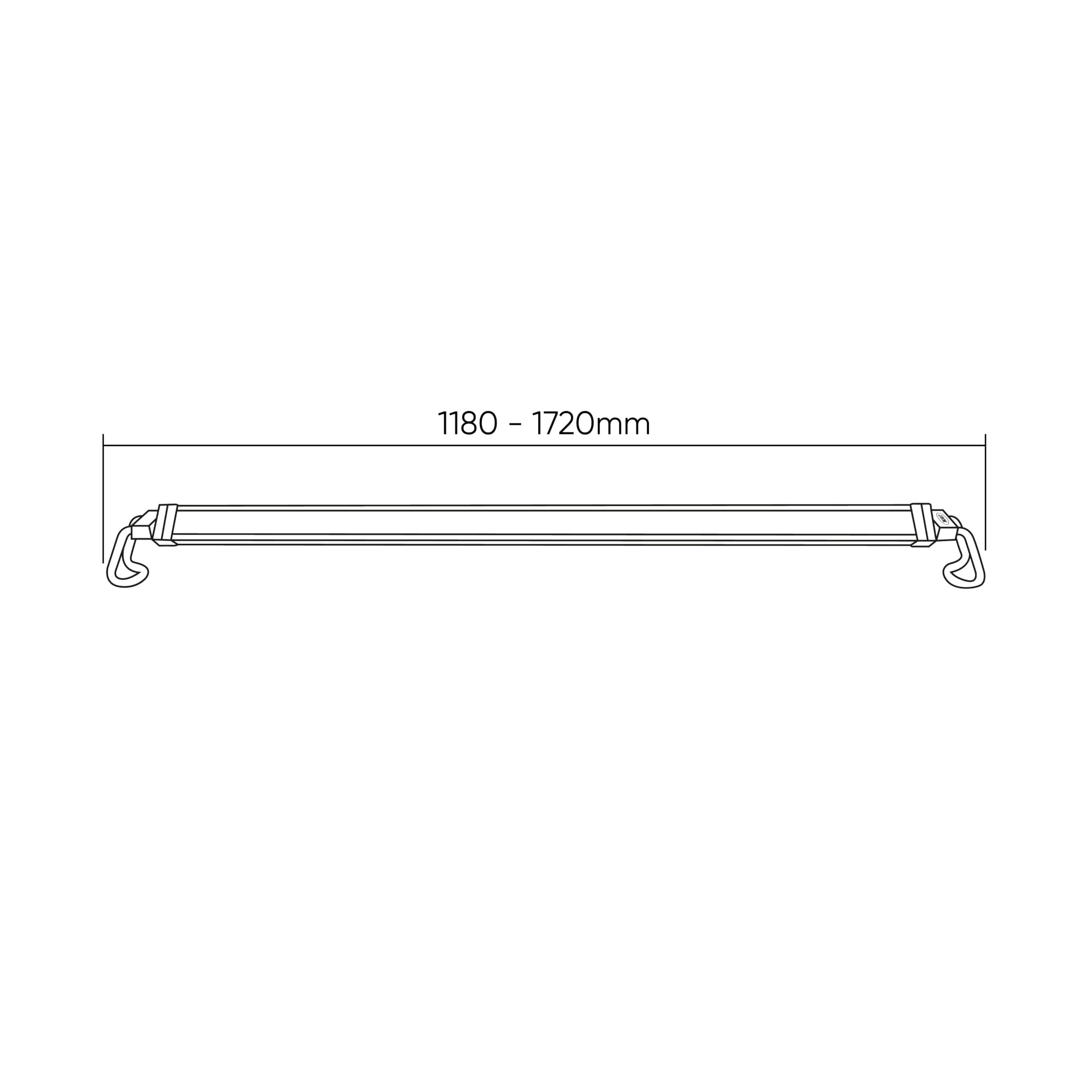 LUCE DA COFANO LED REGOLABILE PER COFANO - 5000LM- JBM