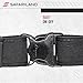 Bianchi Accumold 1016105 7200 Black Nylon Duty Belt (Waist Size Medium 34-40)