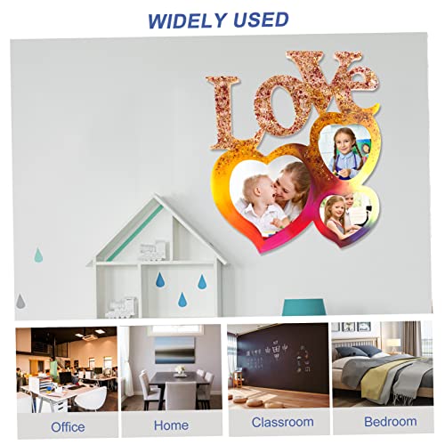 Moldes para marcos de fotos de gel de sílice SHINEOFI para manualidades personalizadas 4